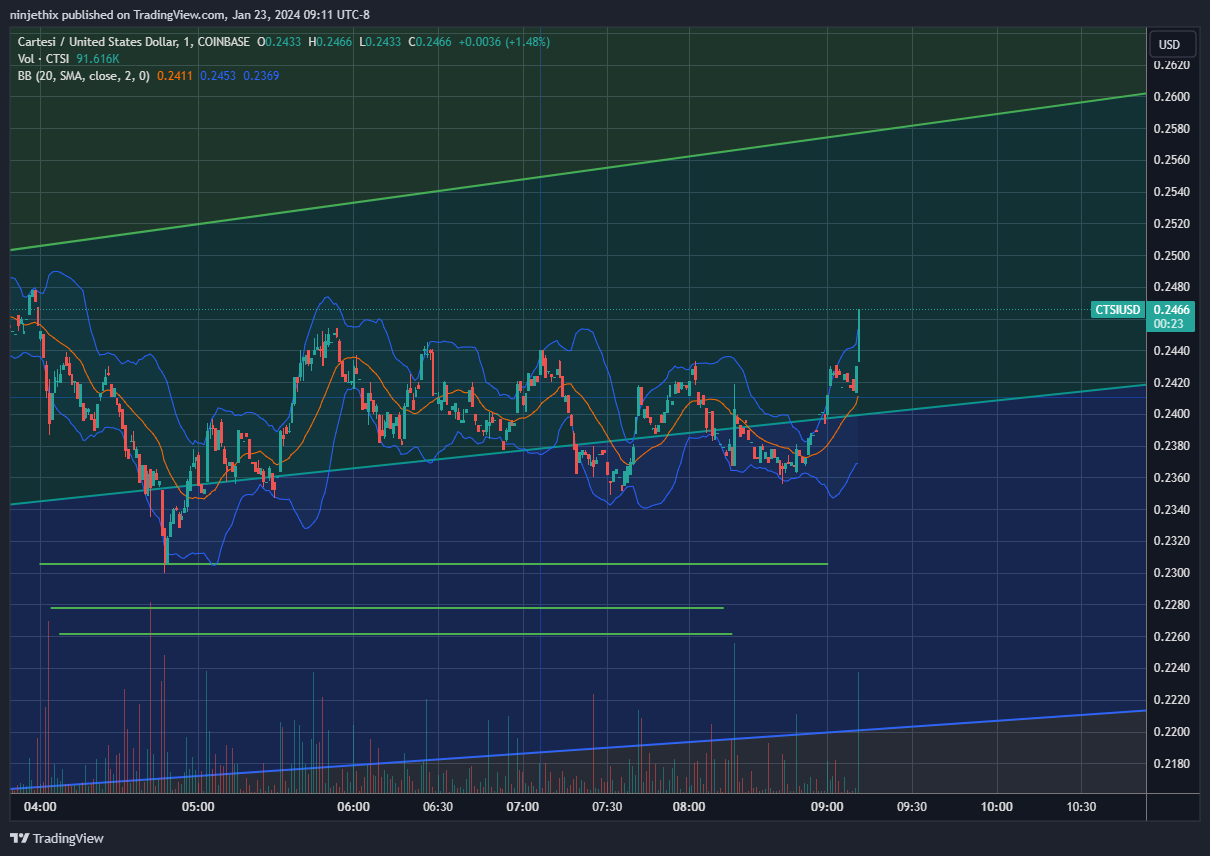 COINBASE:CTSIUSD Chart Image by ninjethix
