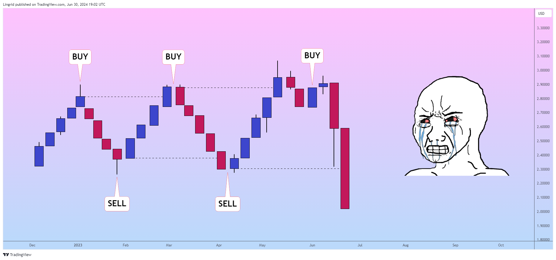 OANDA:EURUSD Chart Image by Lingrid