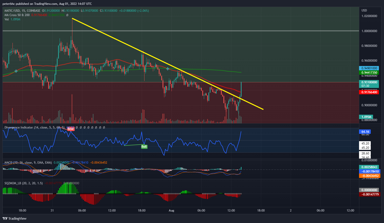 COINBASE:MATICUSD Chart Image by peterbhc
