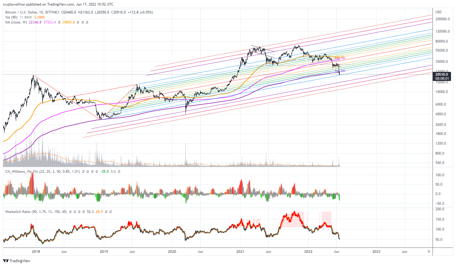 BITFINEX:BTCUSD Chart Image by cryptowolfrun
