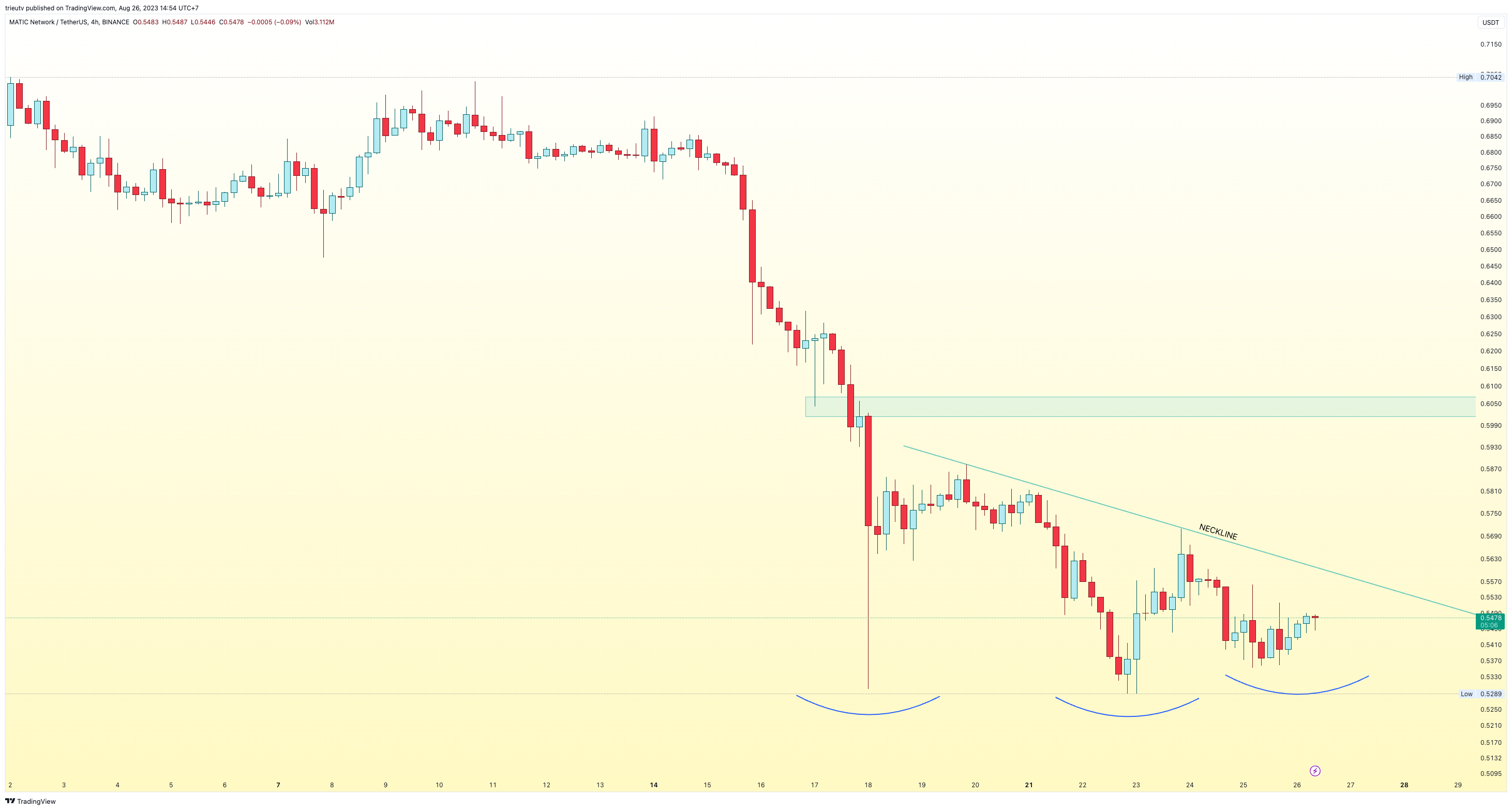 BINANCE:MATICUSDT Chart Image by trieutv