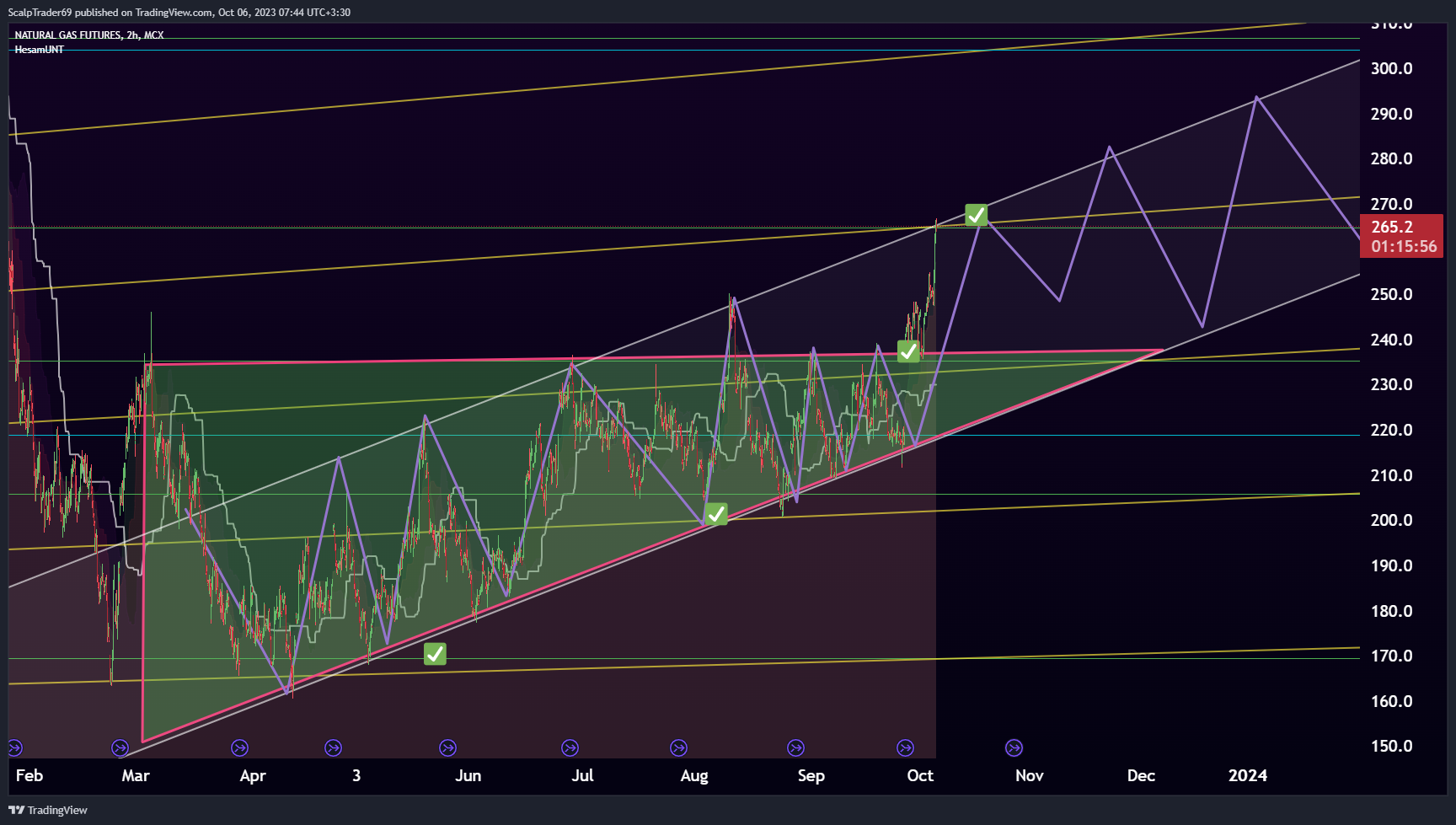 MCX:NATURALGAS1! Chart Image by HesamUNT