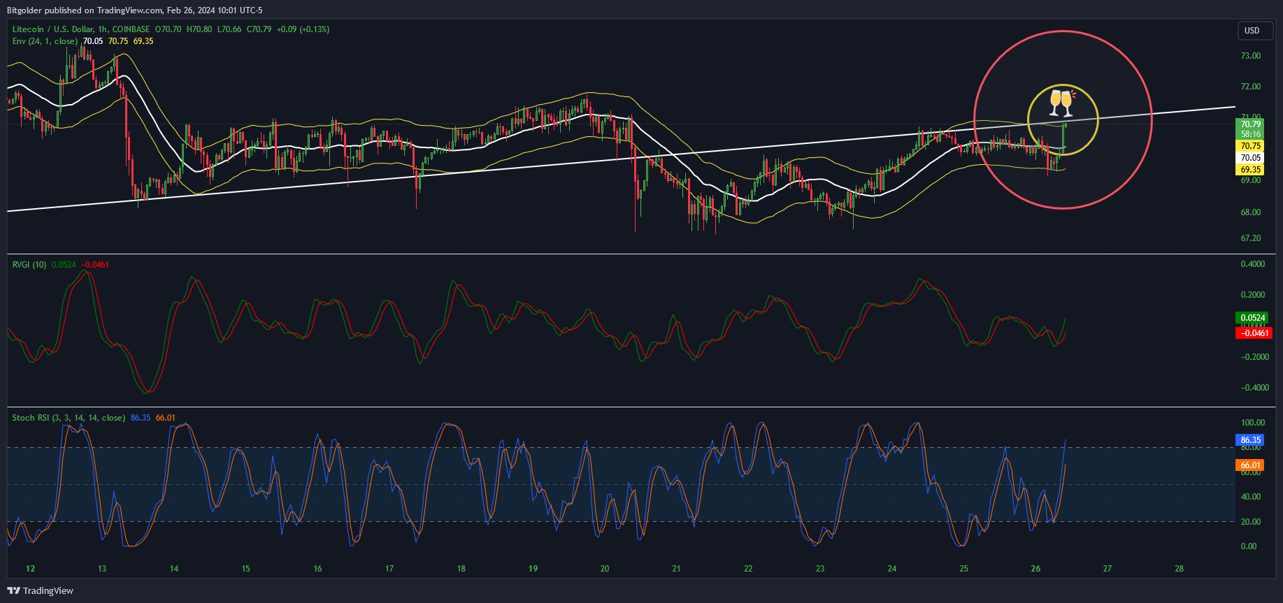 COINBASE:LTCUSD Chart Image by Bitgolder