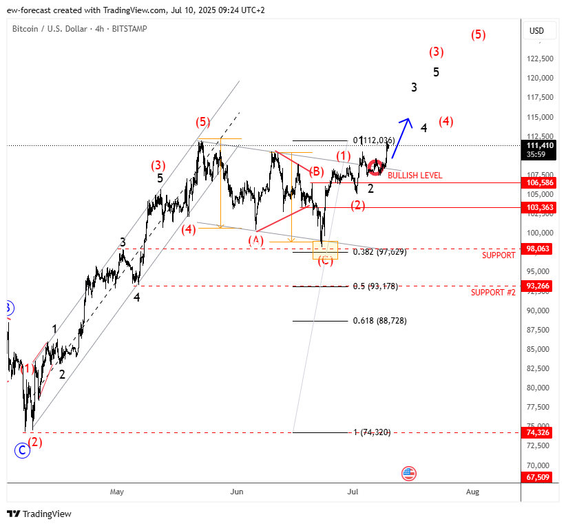 BITSTAMP:BTCUSD Chart Image by ew-forecast