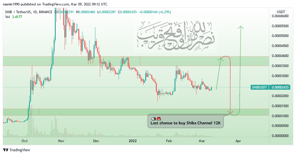 BINANCE:SHIBUSDT Chart Image by mamin1990