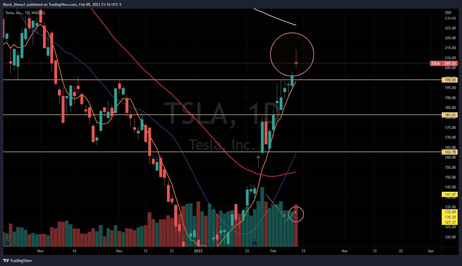NASDAQ:TSLA Chart Image by Black_Sheep1