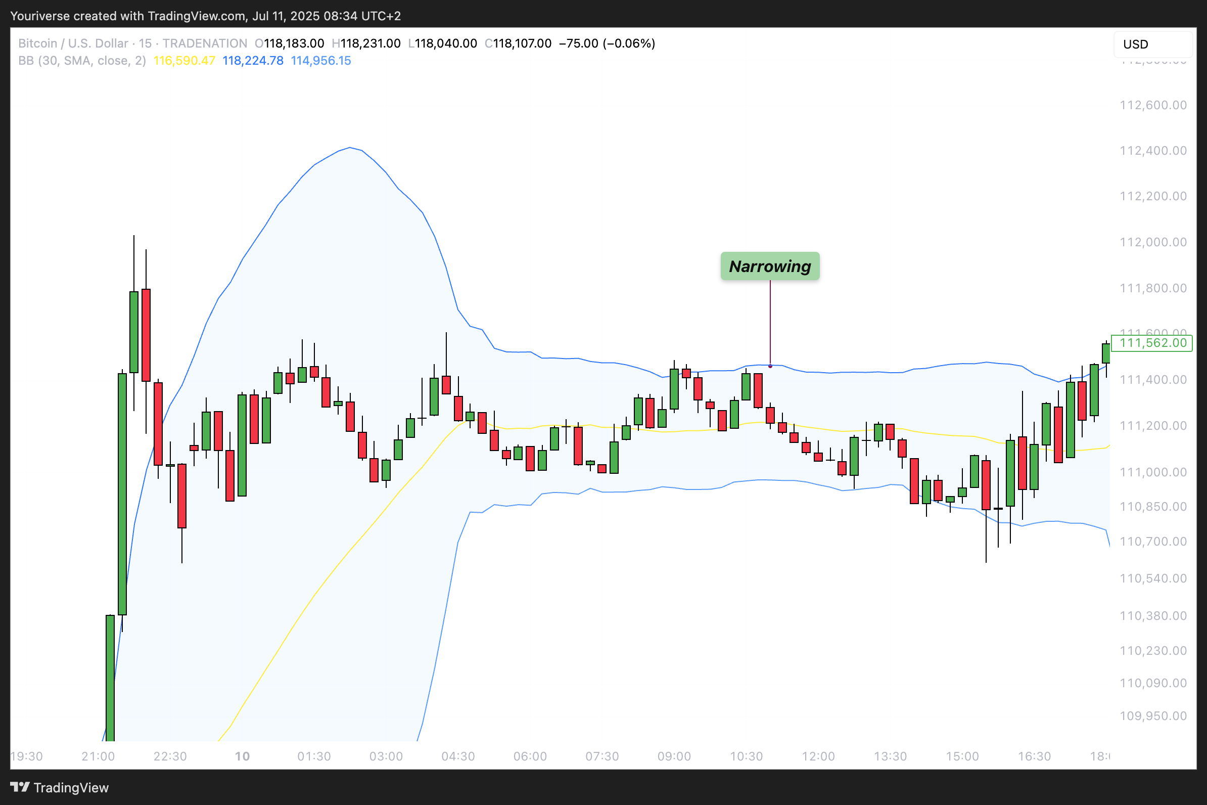 TRADENATION:BTCUSD Chart Image by Youriverse