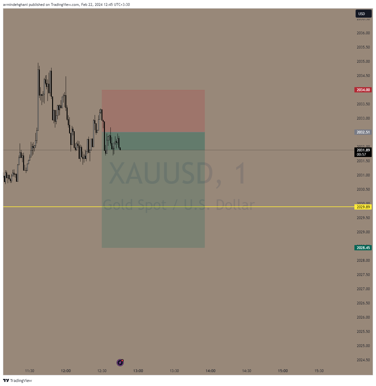 OANDA:XAUUSD Chart Image by armindehghani