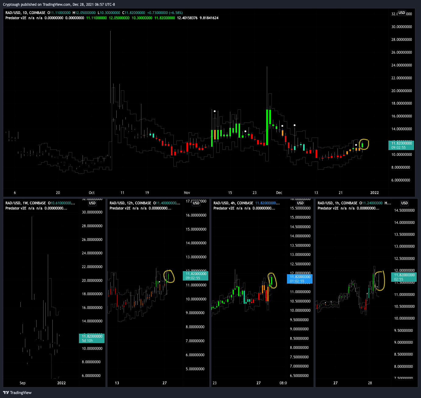 COINBASE:RADUSD Chart Image by Cryptough