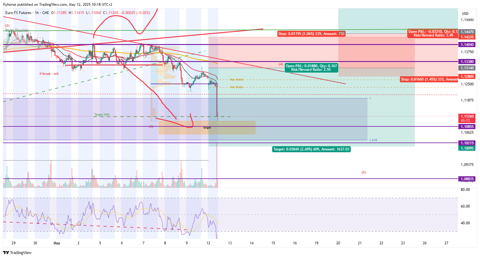 CME:6E1! Chart Image by flyhorse