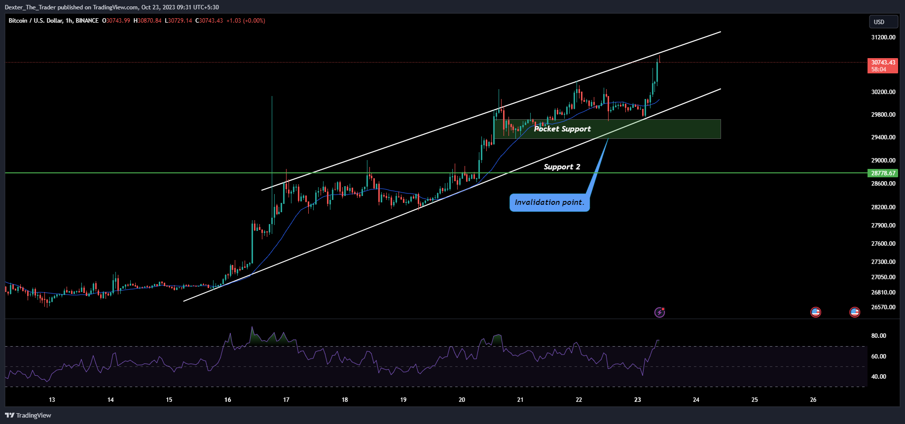 BINANCE:BTCUSD Chart Image by Dexter_The_Trader