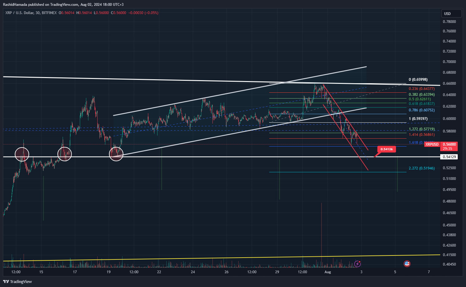 BITFINEX:XRPUSD Chart Image by RashidHamada