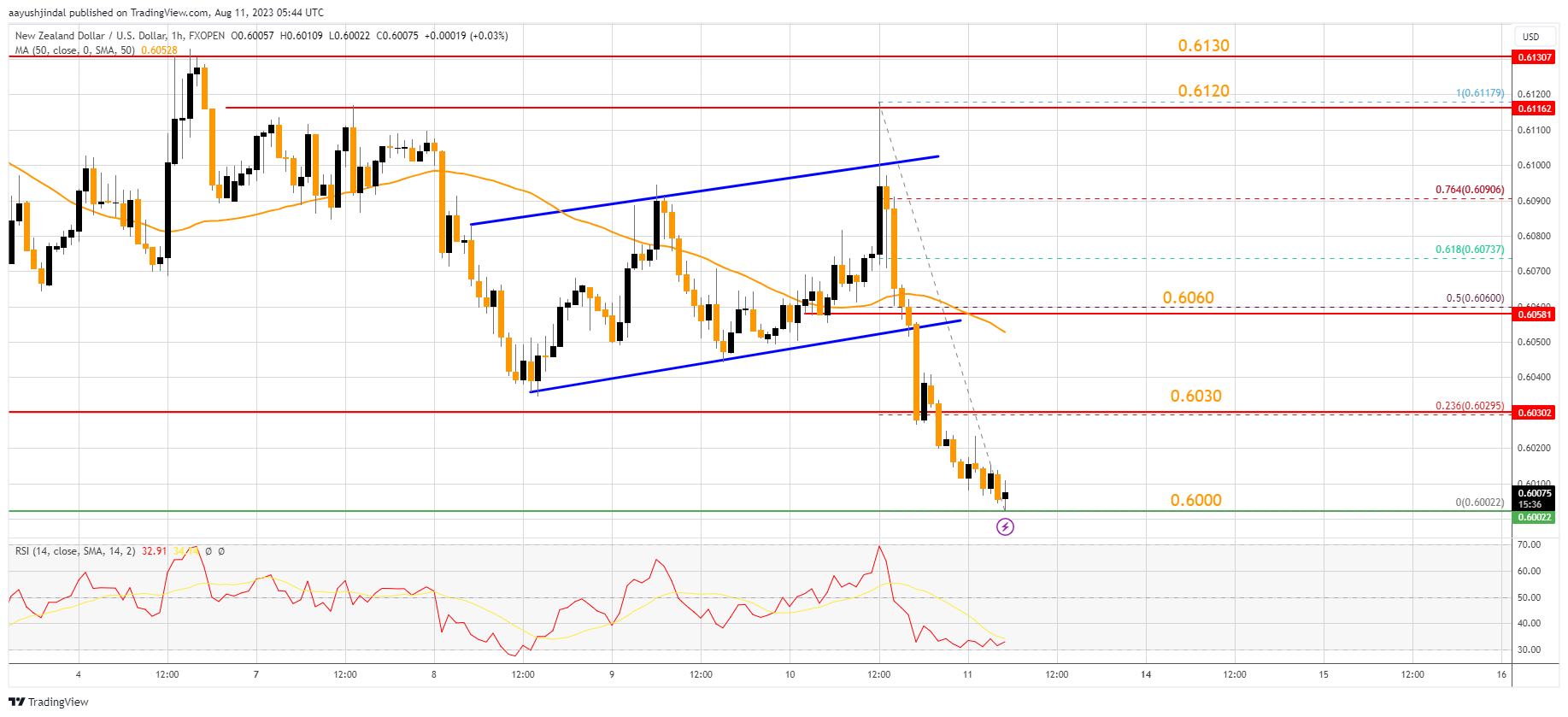 FXOPEN:NZDUSD Chart Image by aayushjindal