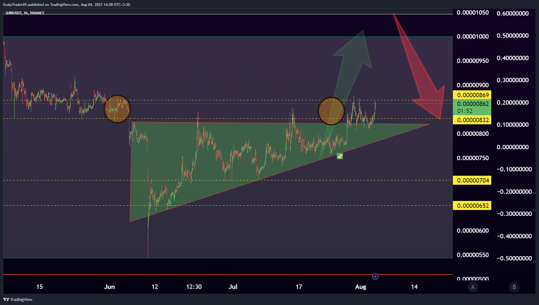 BINANCE:SHIBUSDT Chart Image by HesamUNT