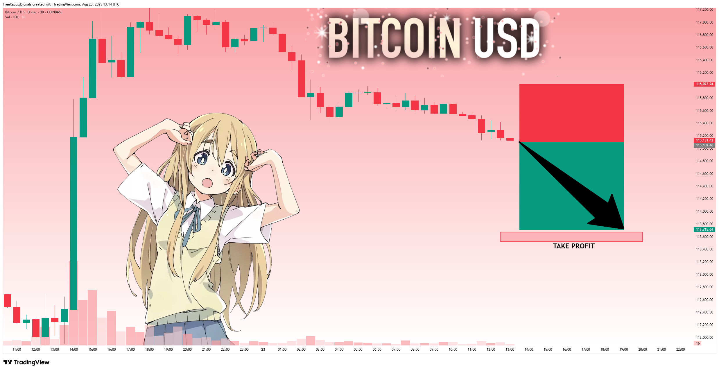 COINBASE:BTCUSD Chart Image by FreeXauusdSignals