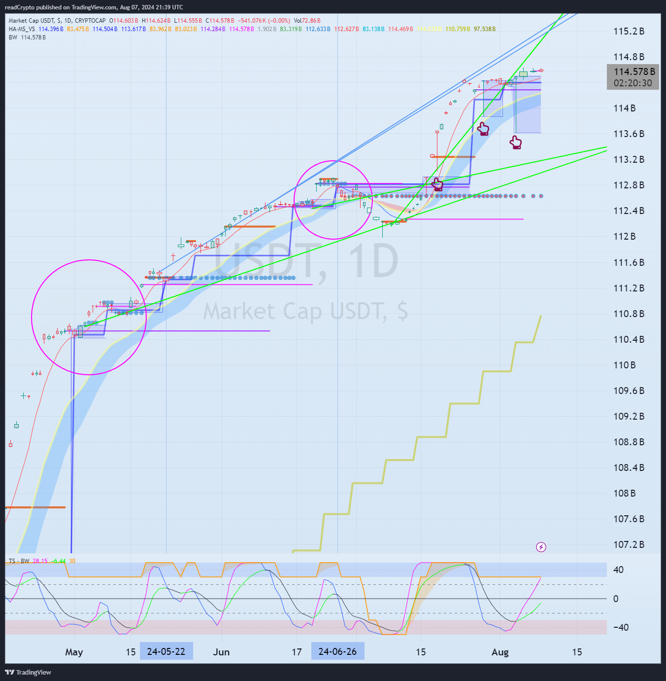 CRYPTOCAP:USDT Chart Image by readCrypto