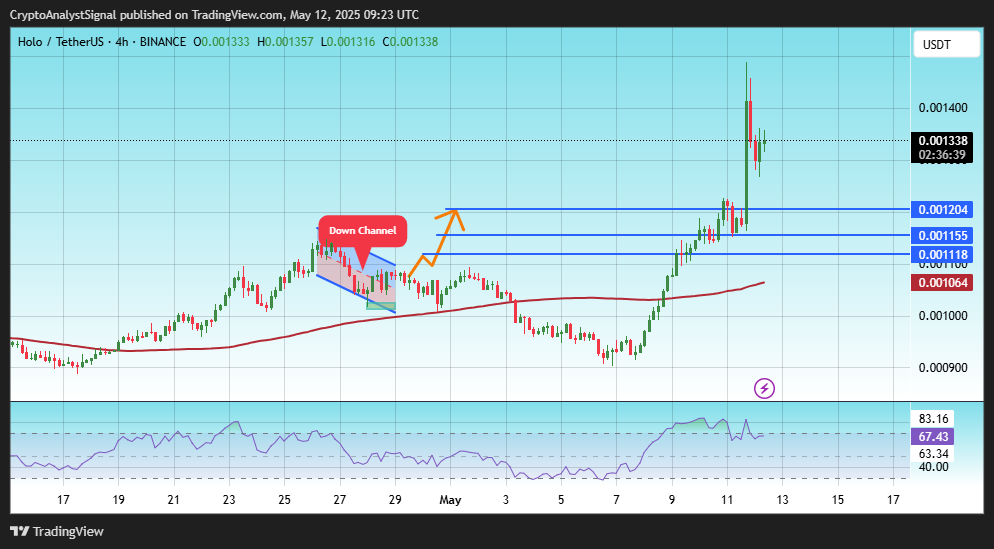 BINANCE:HOTUSDT Chart Image by CryptoAnalystSignal