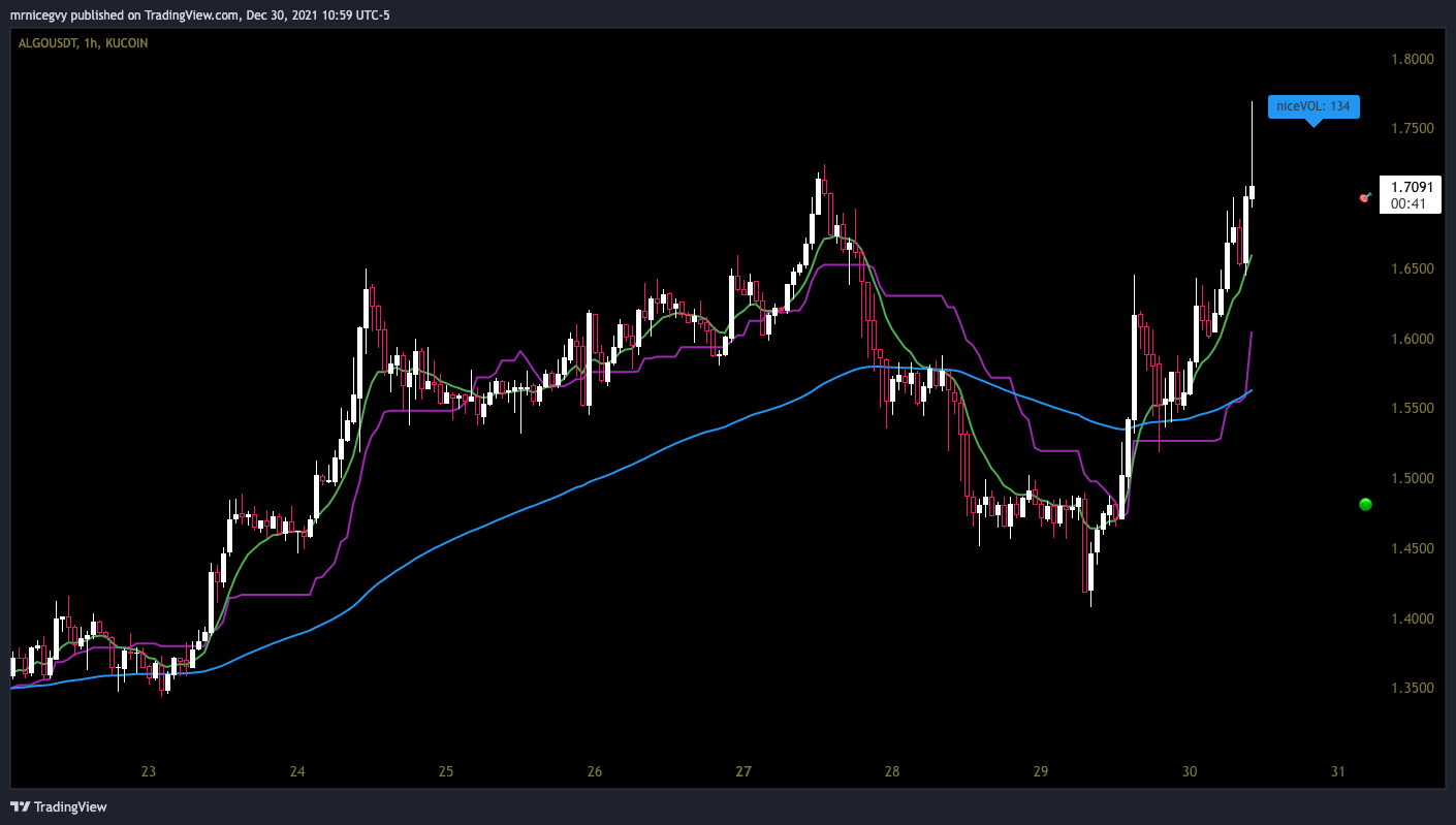 KUCOIN:ALGOUSDT Chart Image by mrnicegvy