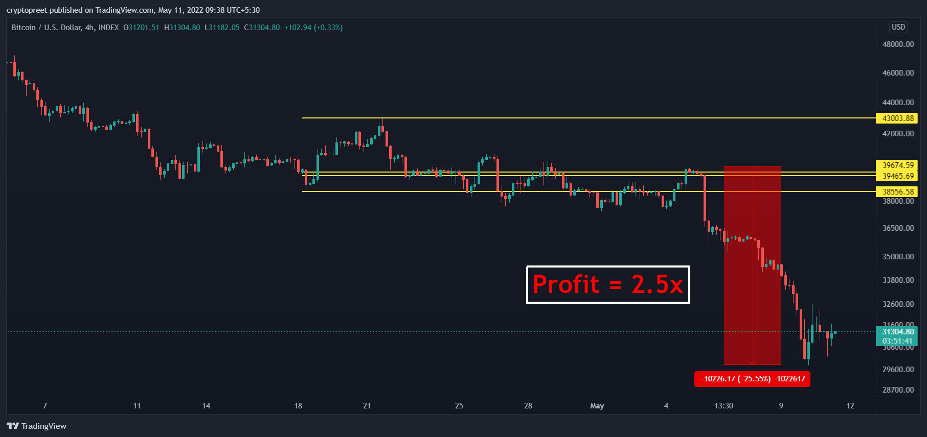 INDEX:BTCUSD Chart Image by cryptopreet