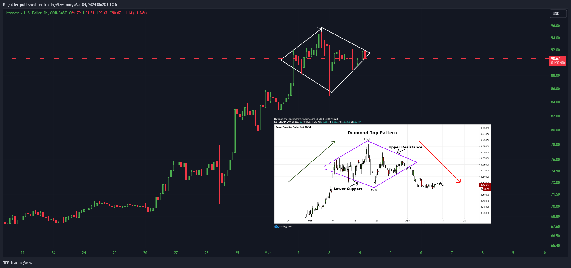 COINBASE:LTCUSD Chart Image by Bitgolder