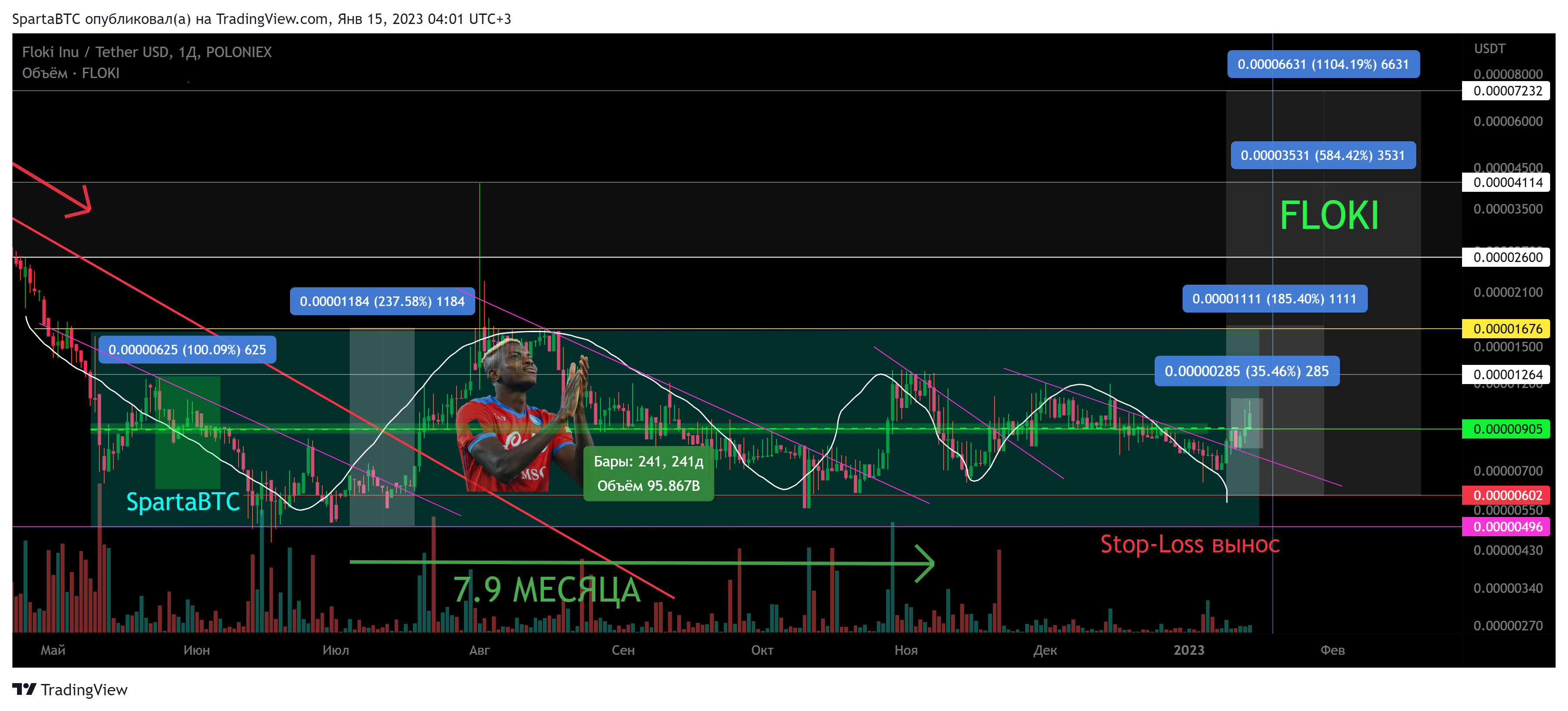 POLONIEX:FLOKIUSDT Chart Image by SpartaBTC