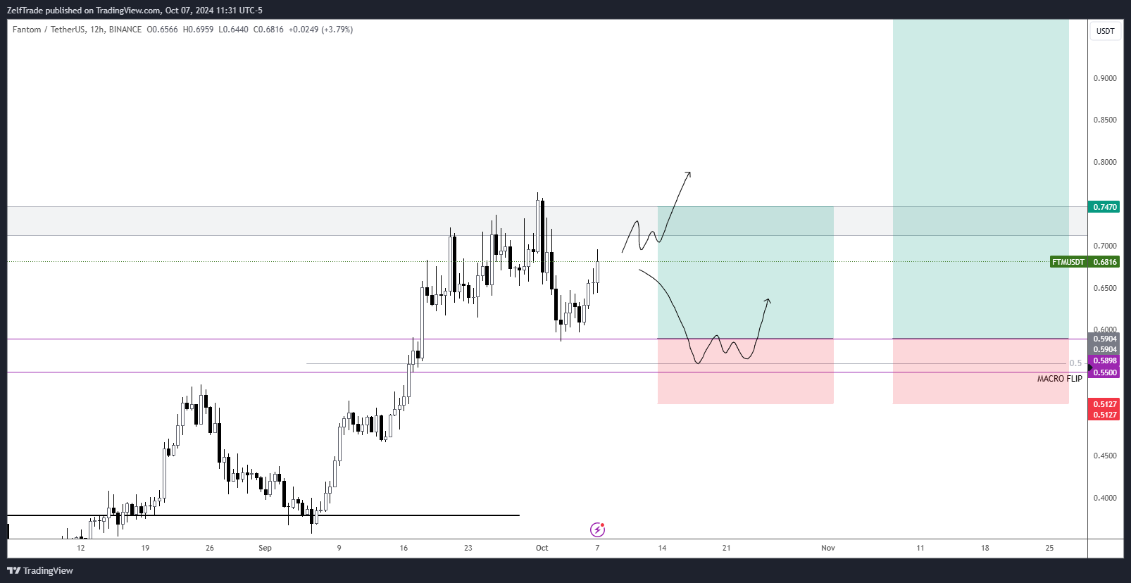 BINANCE:FTMUSDT Chart Image by ZelfTrade