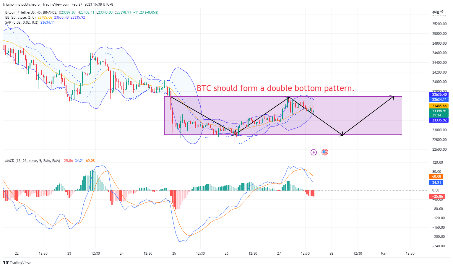 BINANCE:BTCUSDT Chart Image by triumphing