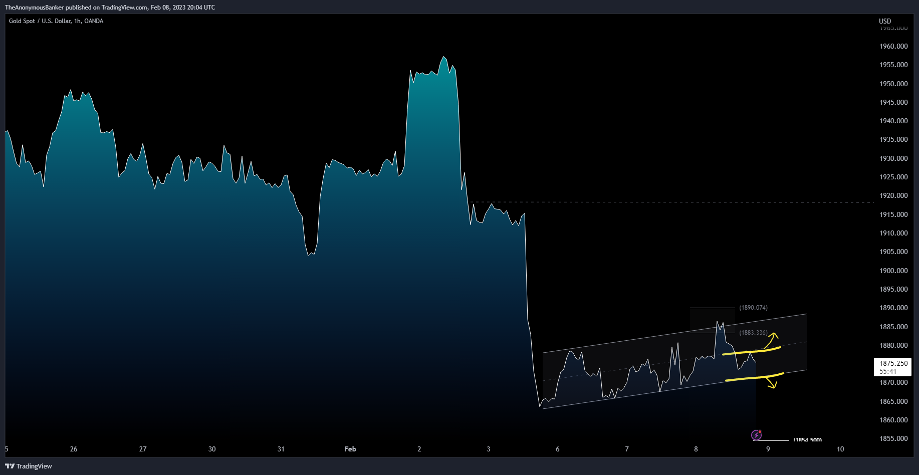 OANDA:XAUUSD Chart Image by TheAnonymousBanker