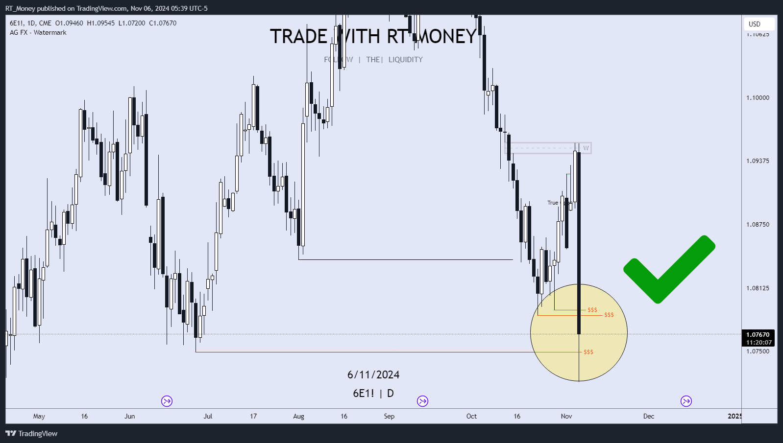 CME:6E1! Chart Image by RT_Money