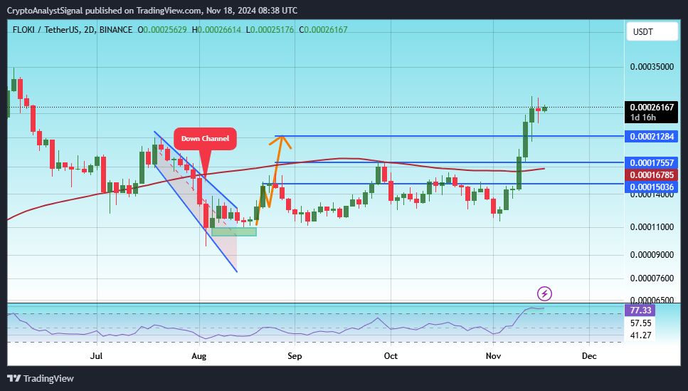 BINANCE:FLOKIUSDT Chart Image by CryptoAnalystSignal