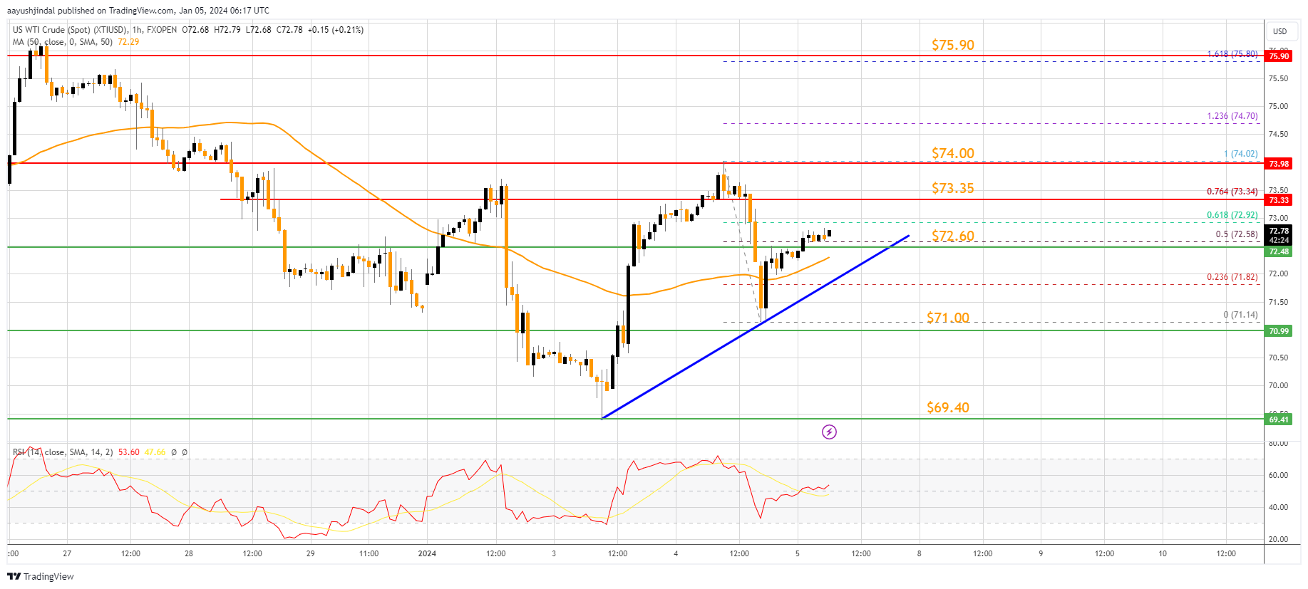 FXOPEN:XTIUSD Chart Image by aayushjindal