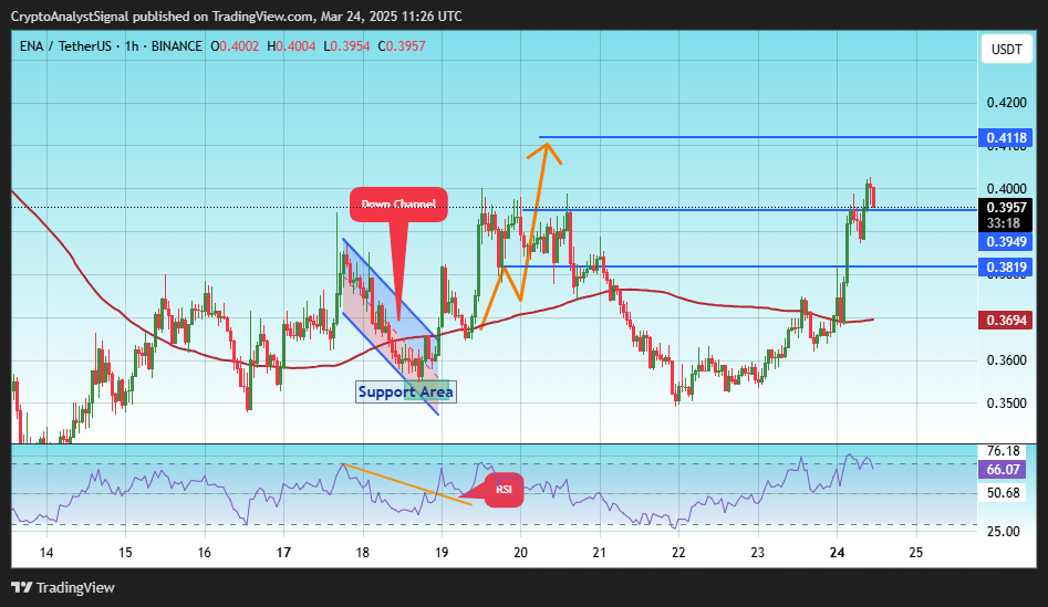 BINANCE:ENAUSDT Chart Image by CryptoAnalystSignal