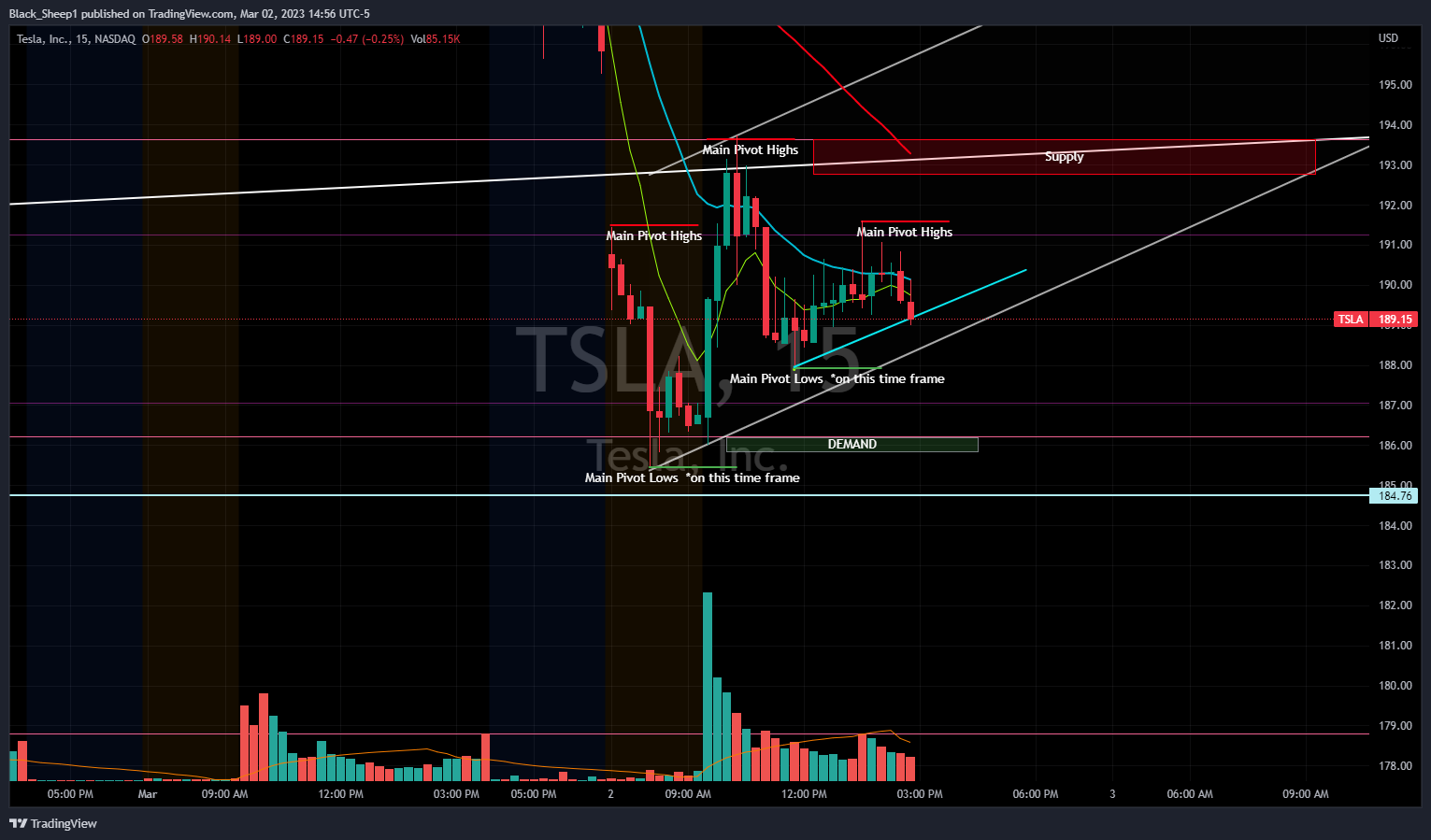 NASDAQ:TSLA Chart Image by Black_Sheep1