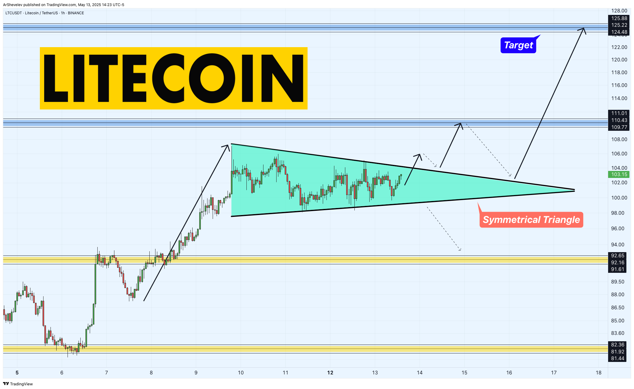 BINANCE:LTCUSDT Chart Image by ArShevelev