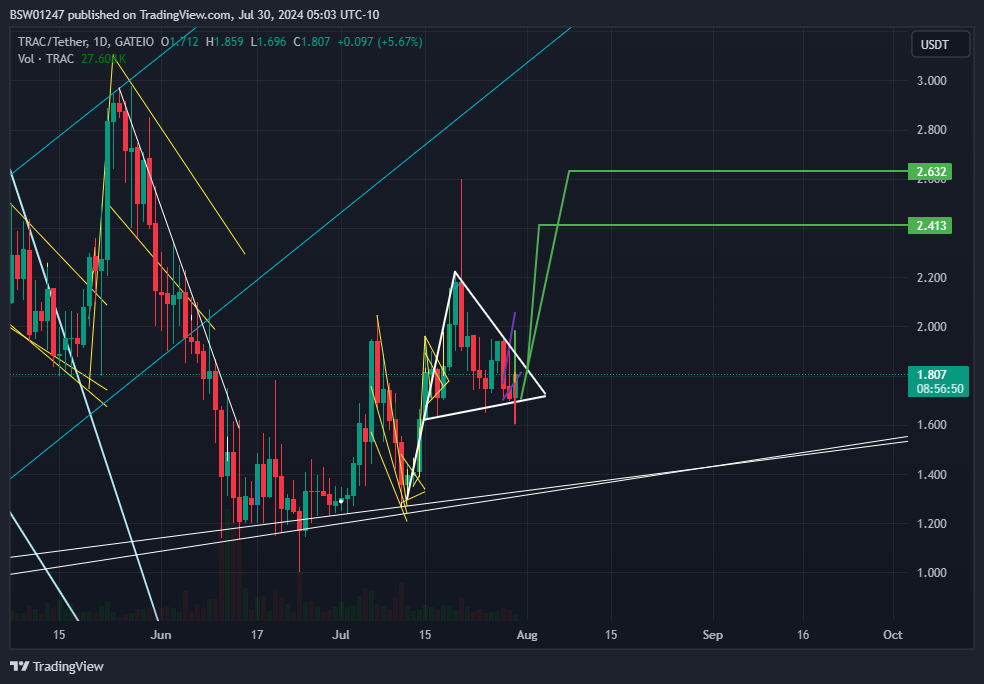 GATEIO:TRACUSDT Chart Image by BSW01247
