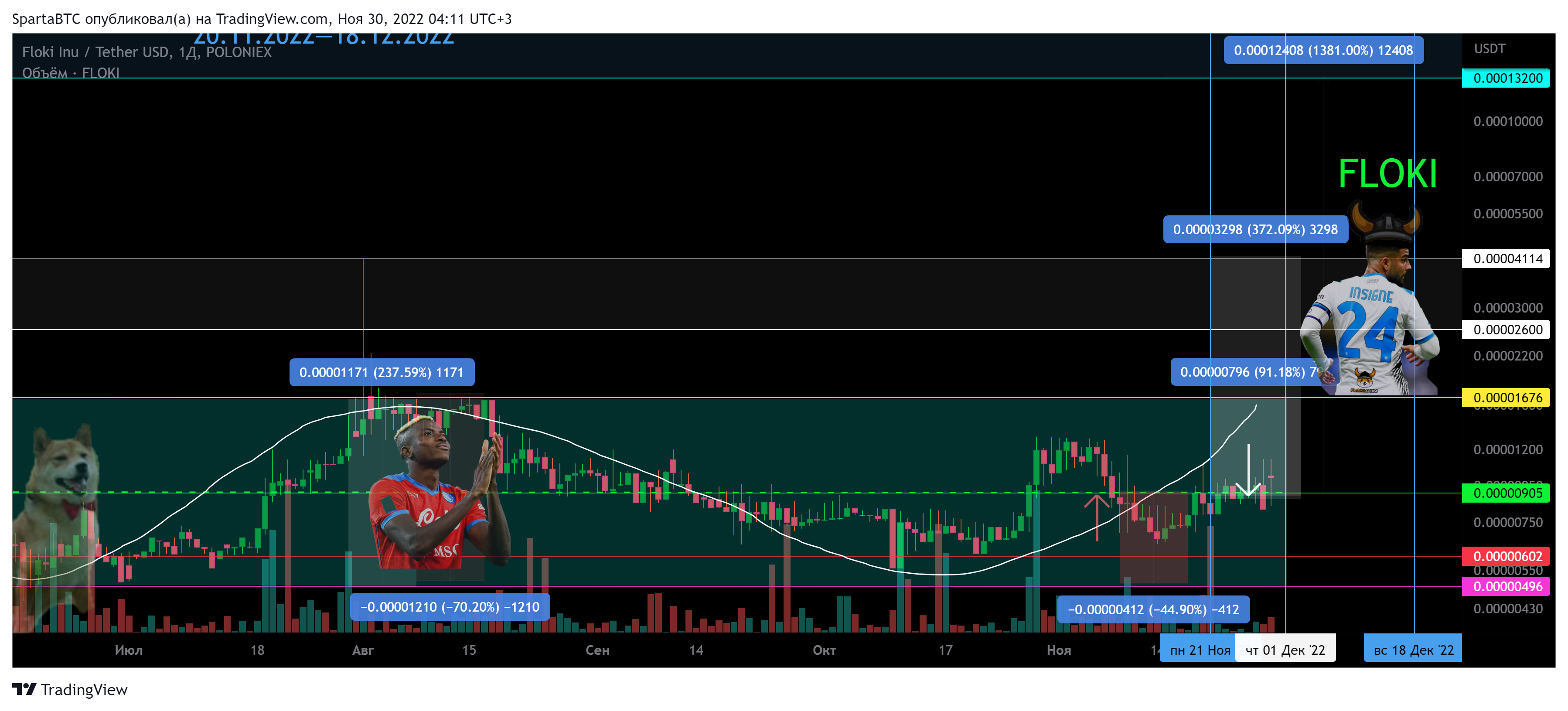 POLONIEX:FLOKIUSDT Chart Image by SpartaBTC