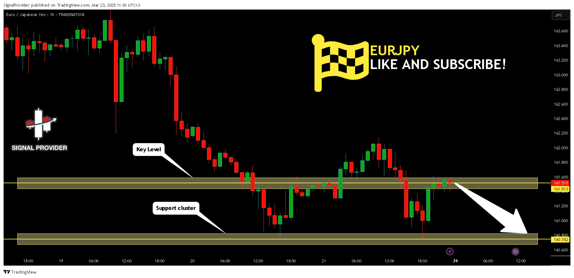 TRADENATION:EURJPY Chart Image by SignalProvider
