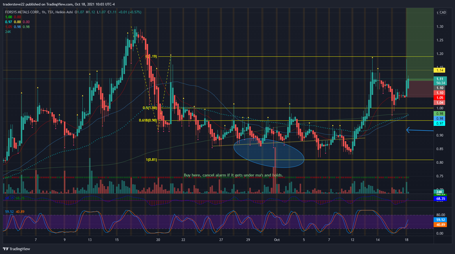 TSX:FSY Chart Image by tradersteve22