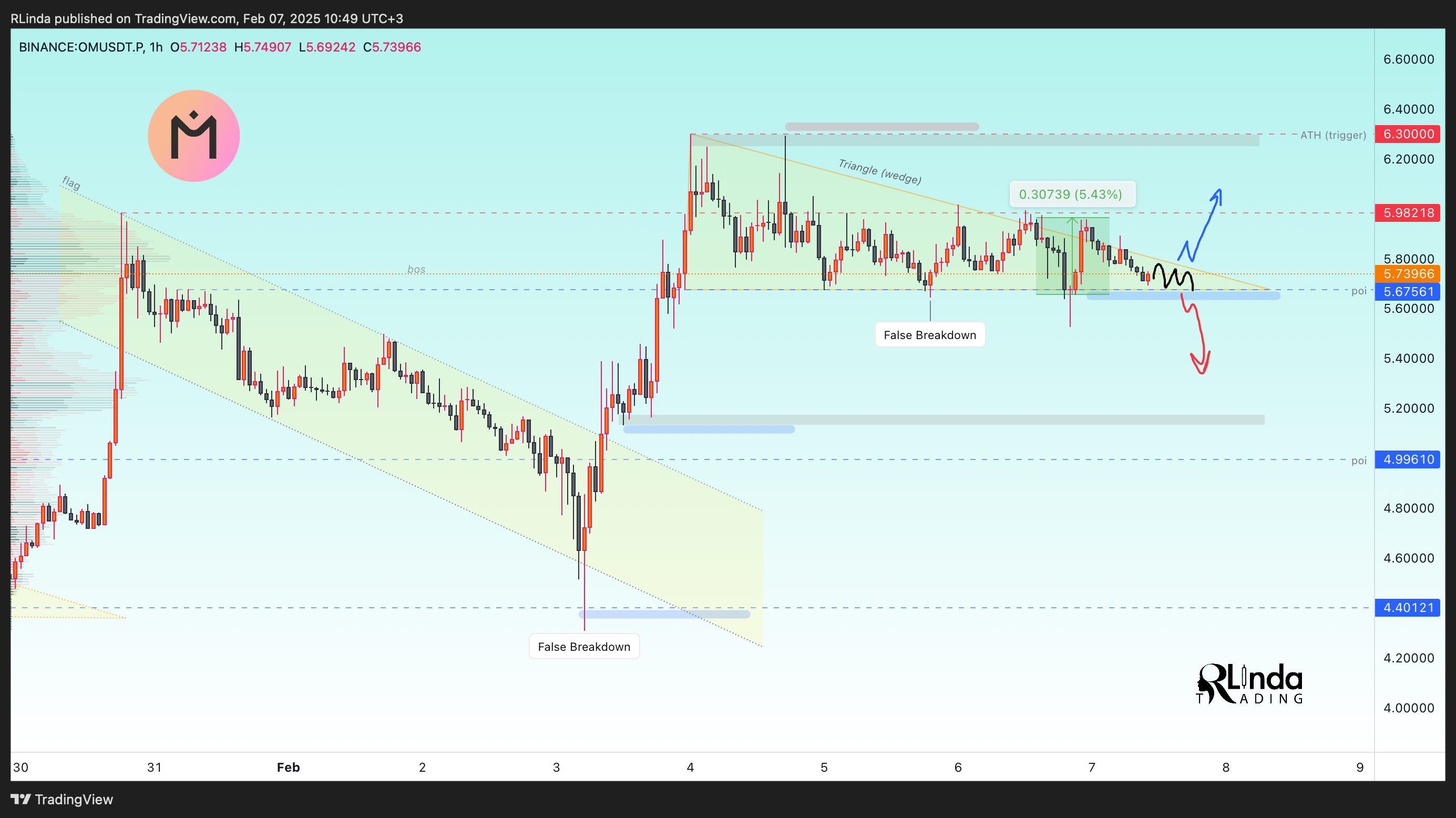 BINANCE:OMUSDT.P Chart Image by RLinda