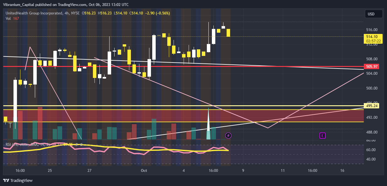 BATS:UNH Chart Image by Aura_Trades