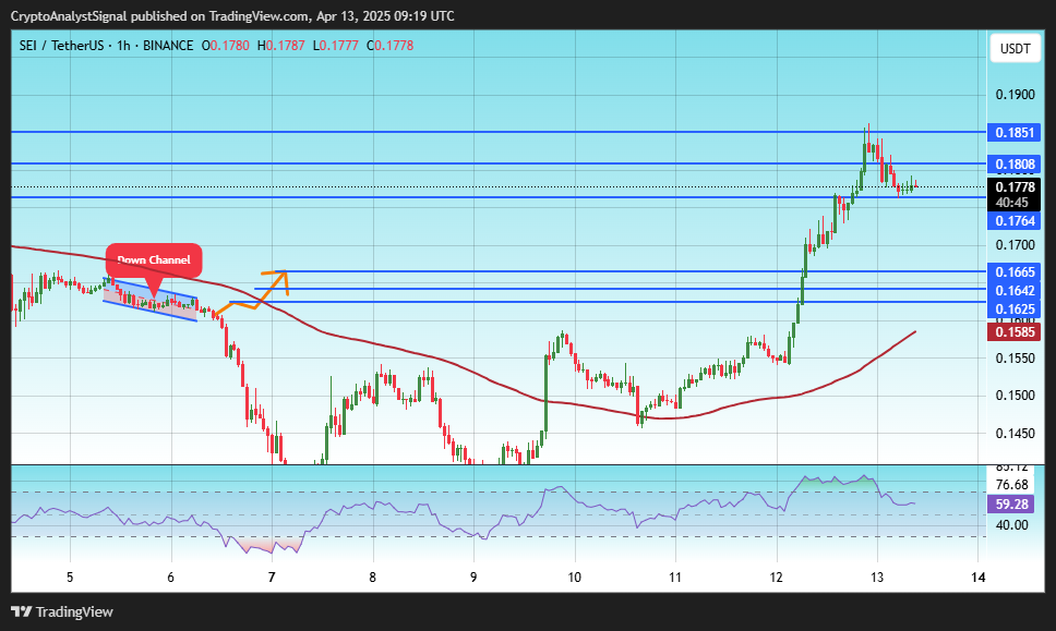 BINANCE:SEIUSDT Chart Image by CryptoAnalystSignal
