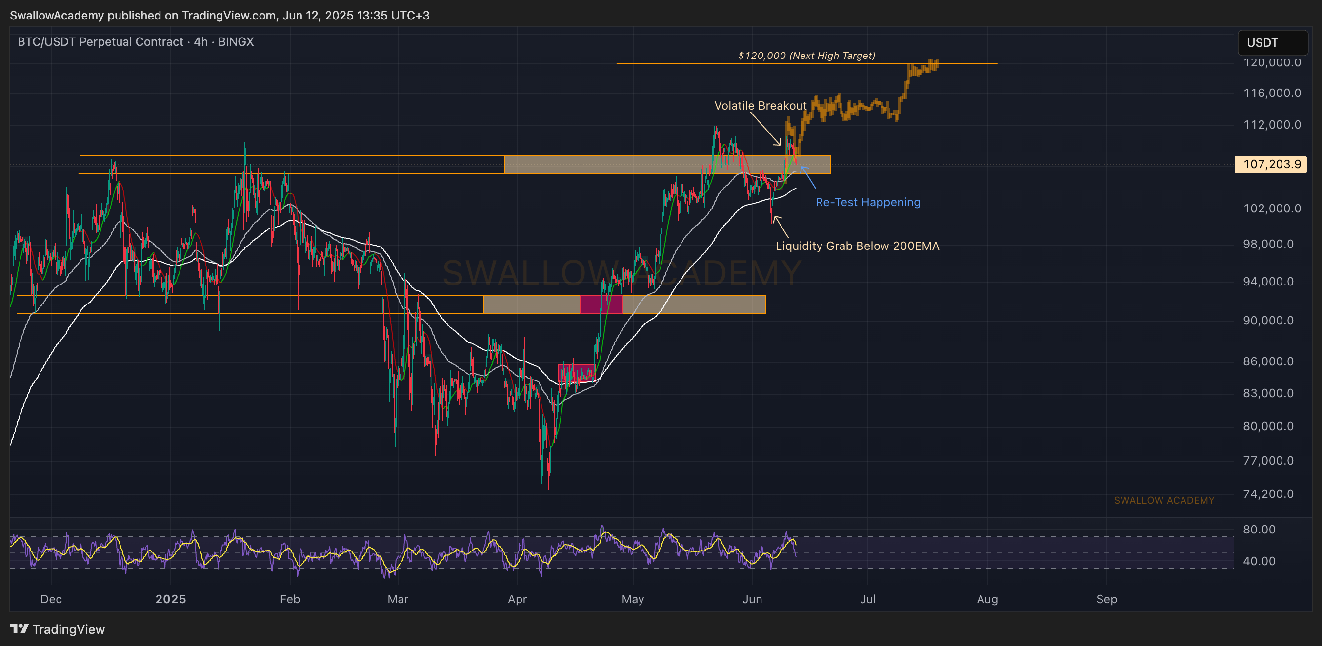 BINGX:BTCUSDT.P Chart Image by SwallowAcademy