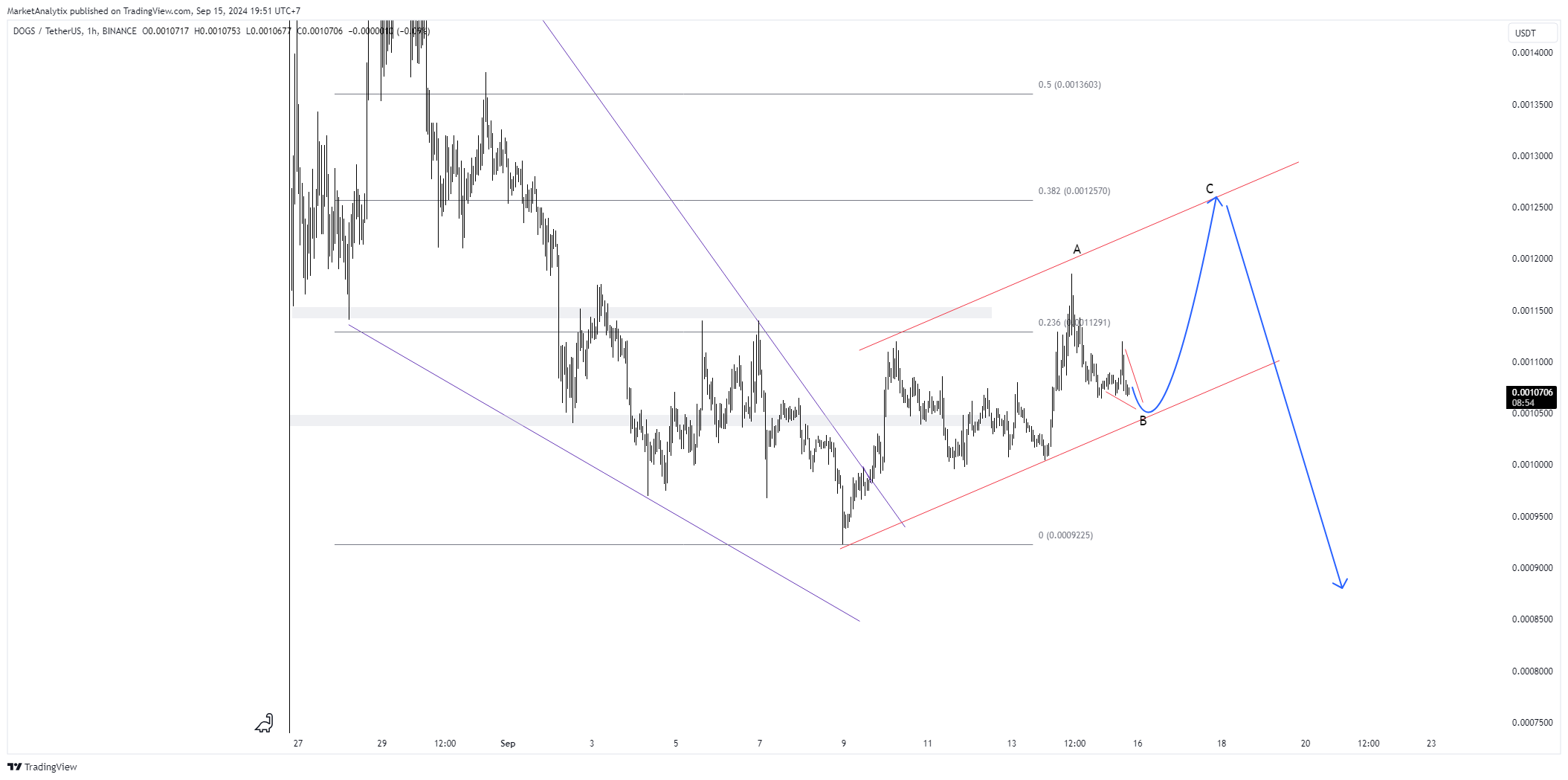 BINANCE:DOGSUSDT Chart Image by MarketAnalytix