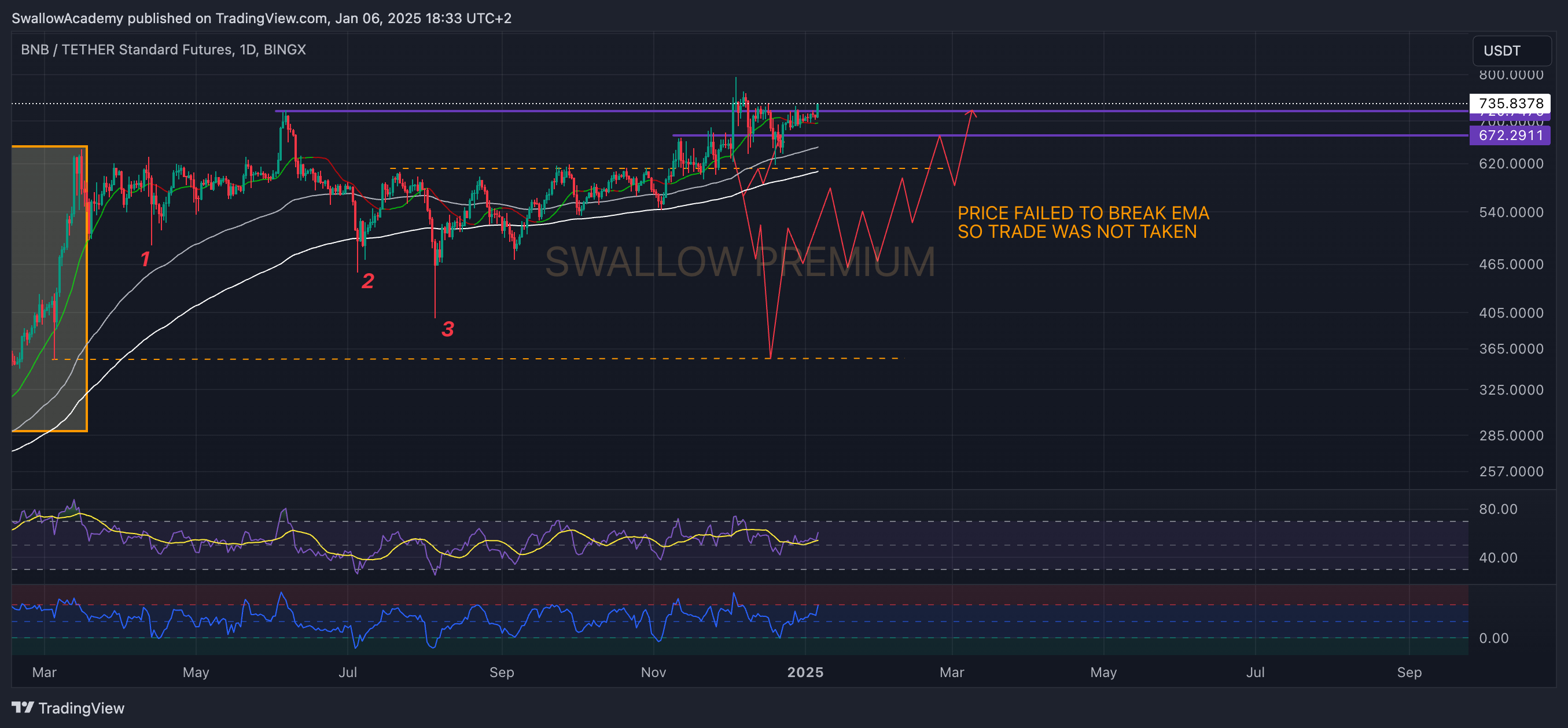 BINGX:BNBUSDT.PS Chart Image by SwallowAcademy