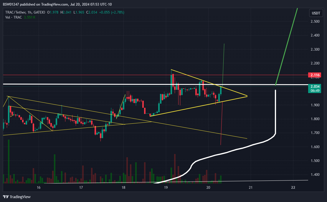 GATEIO:TRACUSDT Chart Image by BSW01247