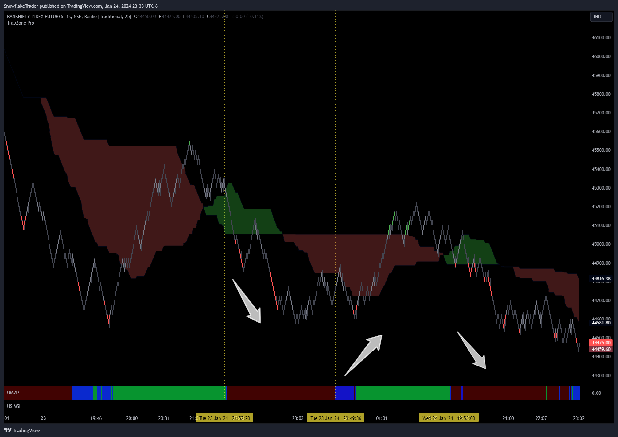 NSE:BANKNIFTY1! Chart Image by SnowflakeTrader
