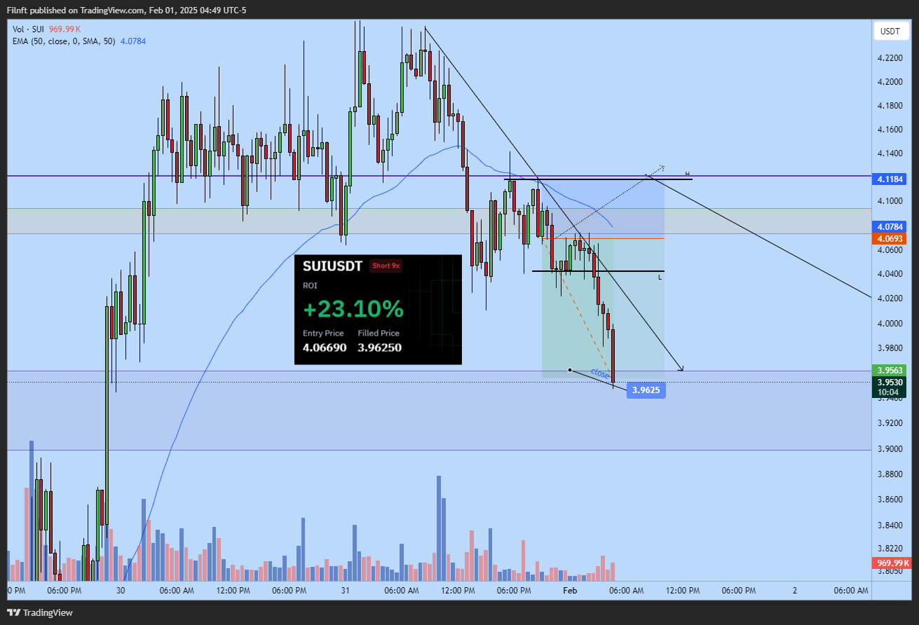 BINANCE:SUIUSDT Chart Image by Filnft