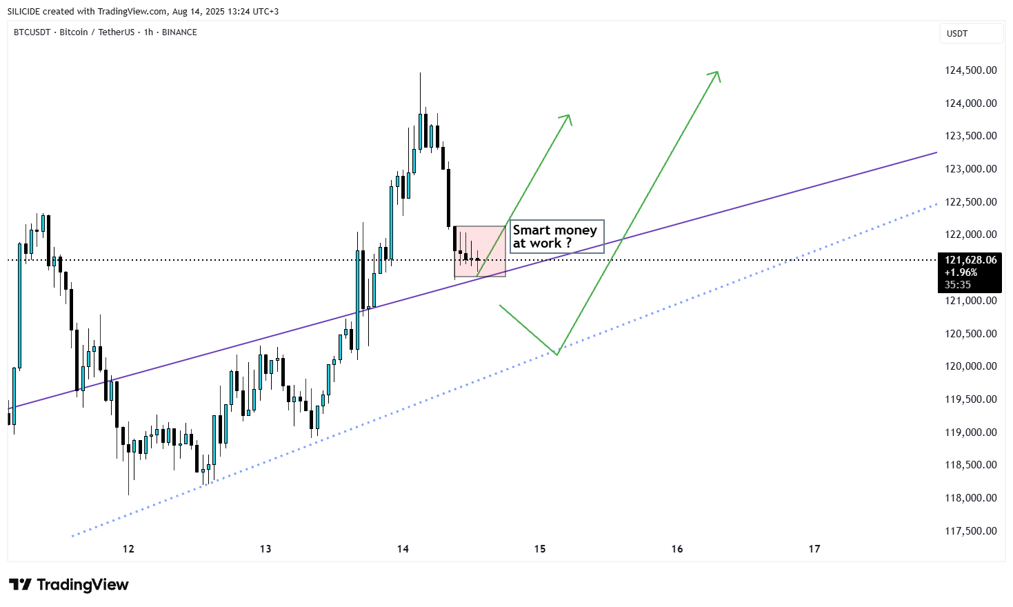 BINANCE:BTCUSDT Chart Image by SILICIDE