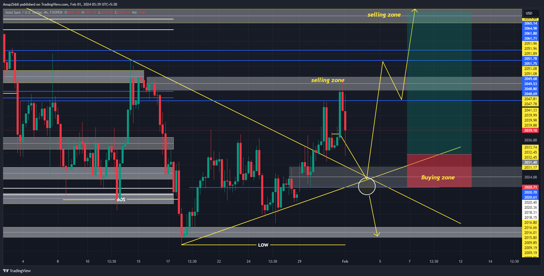 FXOPEN:XAUUSD Chart Image by AnupZiddi