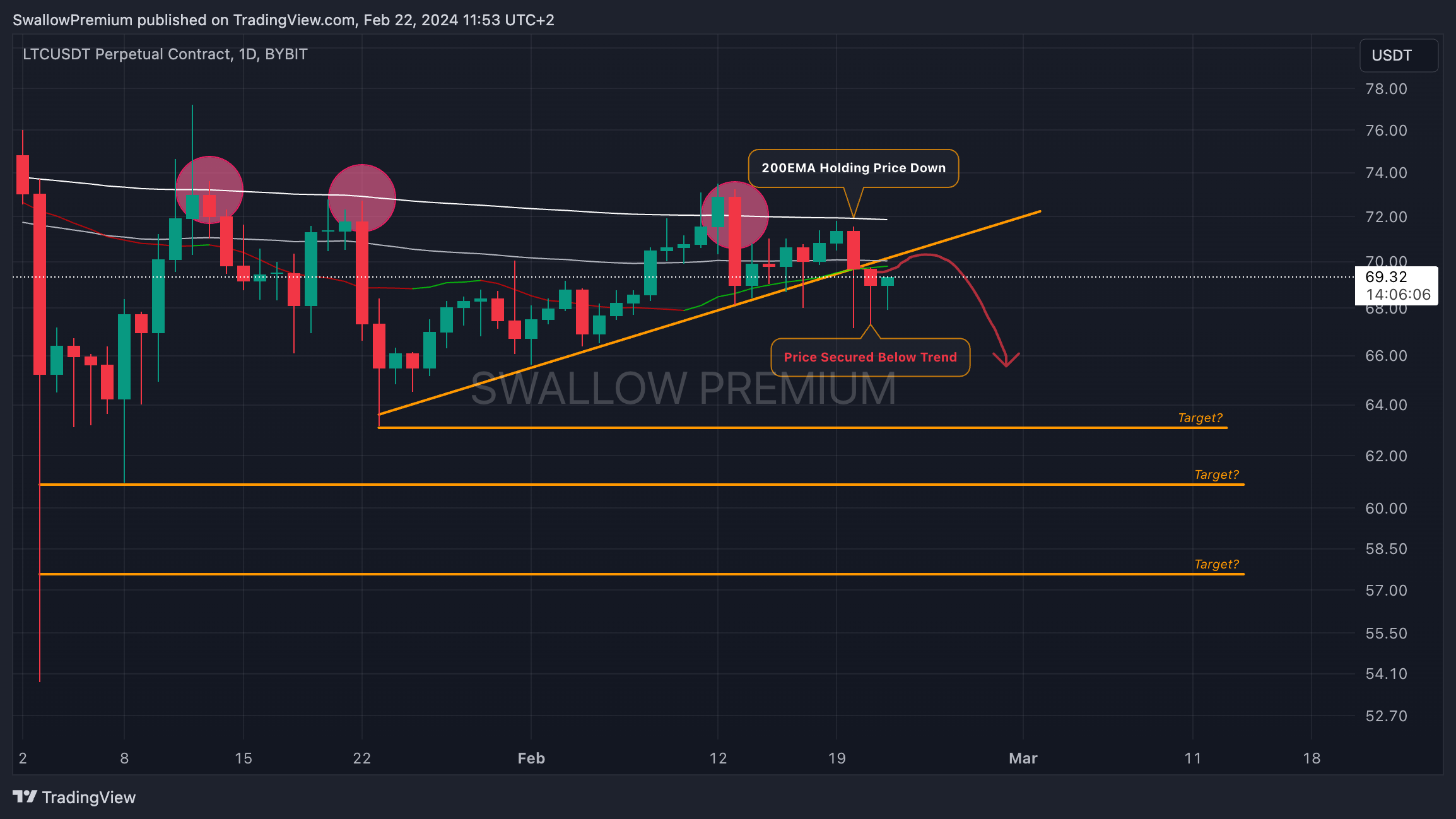 BYBIT:LTCUSDT.P Chart Image by SwallowAcademy